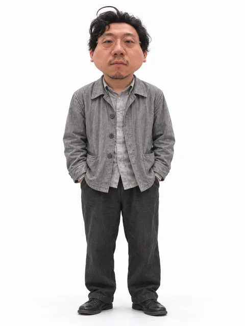何发论德勒兹：吉尔·德勒兹，生成角色图像