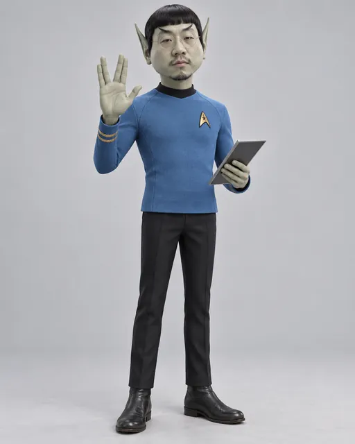 何发论Spock：Spock的逻辑长到了耳尖，生成角色图像