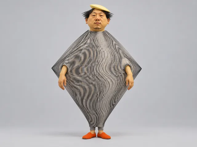 何发论莫尔纹学者：莫尔纹眩晕学者，生成角色图像