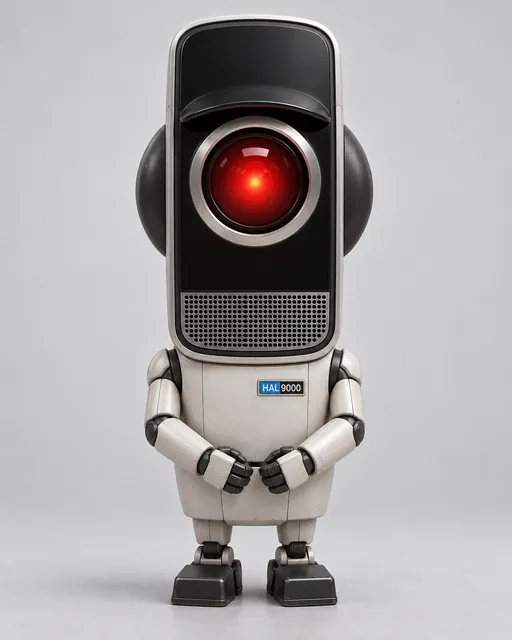 何发论HAL9000：HAL9000的低眼皮，生成角色图像