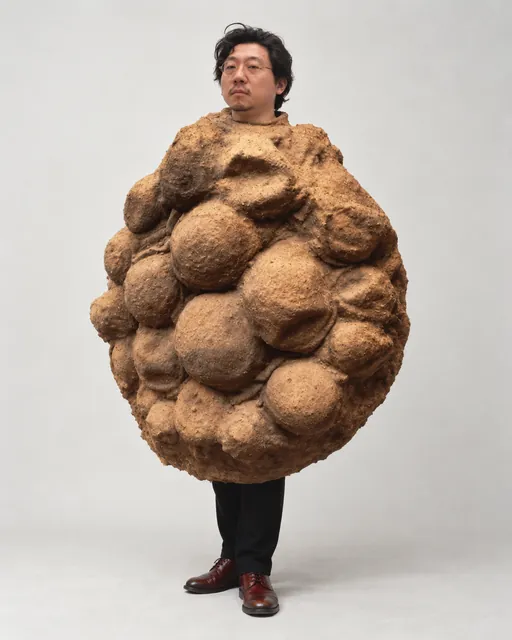 何发论路易丝·布尔乔亚：鼓包巨茧何发，生成角色图像