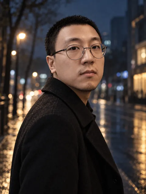 何发论回望：城市夜景，生成角色图像