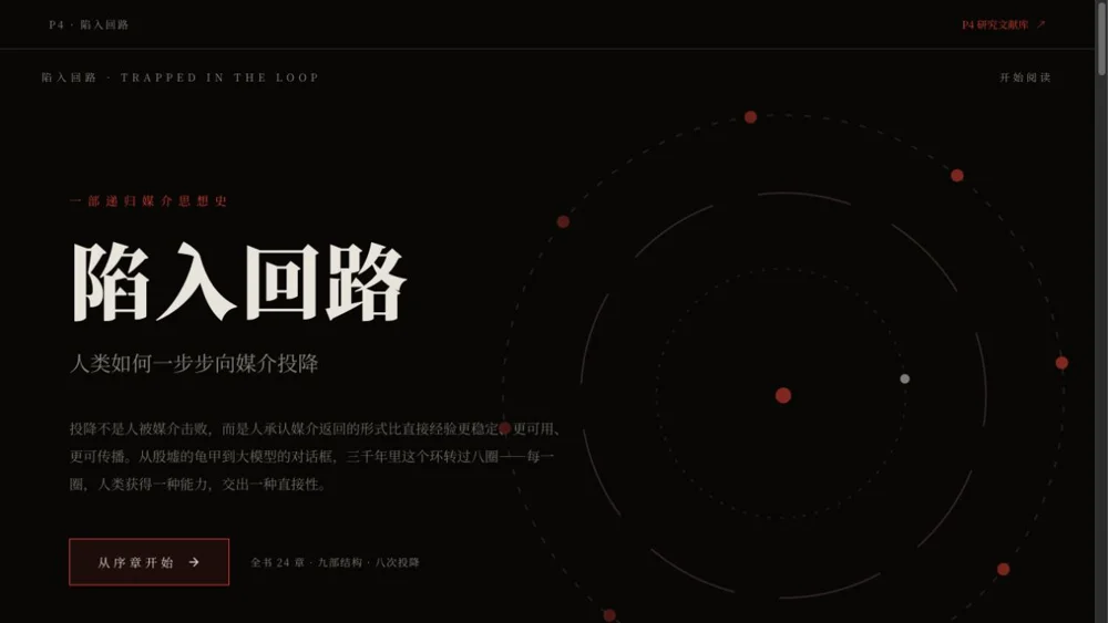 陷入回路: 站点界面 · 2026年9月